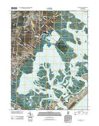 Oceanville New Jersey Historical topographic map, 1:24000 scale, 7.5 X 7.5 Minute, Year 2011
