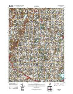 Orange New Jersey Historical topographic map, 1:24000 scale, 7.5 X 7.5 Minute, Year 2011