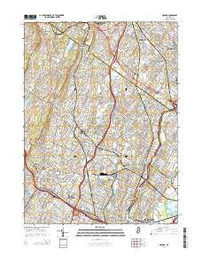 Orange New Jersey Historical topographic map, 1:24000 scale, 7.5 X 7.5 Minute, Year 2014