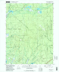 Oswego Lake New Jersey Historical topographic map, 1:24000 scale, 7.5 X 7.5 Minute, Year 1997
