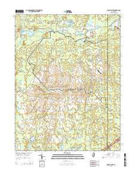 Oswego Lake New Jersey Historical topographic map, 1:24000 scale, 7.5 X 7.5 Minute, Year 2014