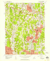 Park Ridge New Jersey Historical topographic map, 1:24000 scale, 7.5 X 7.5 Minute, Year 1955