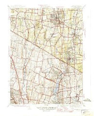 Park Ridge New Jersey Historical topographic map, 1:31680 scale, 7.5 X 7.5 Minute, Year 1945