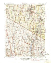 Park Ridge New Jersey Historical topographic map, 1:31680 scale, 7.5 X 7.5 Minute, Year 1945