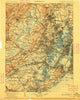 Passaic New Jersey Historical topographic map, 1:125000 scale, 30 X 30 Minute, Year 1905