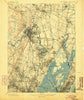 Paterson New Jersey Historical topographic map, 1:62500 scale, 15 X 15 Minute, Year 1903