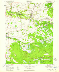 Pemberton New Jersey Historical topographic map, 1:24000 scale, 7.5 X 7.5 Minute, Year 1949