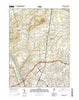 Pennington New Jersey Historical topographic map, 1:24000 scale, 7.5 X 7.5 Minute, Year 2014