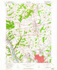Pennington New Jersey Historical topographic map, 1:24000 scale, 7.5 X 7.5 Minute, Year 1954