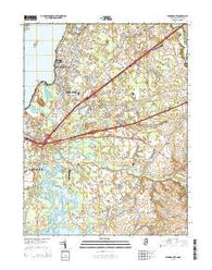 Penns Grove New Jersey Historical topographic map, 1:24000 scale, 7.5 X 7.5 Minute, Year 2014