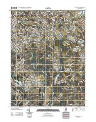 Pitman East New Jersey Historical topographic map, 1:24000 scale, 7.5 X 7.5 Minute, Year 2011