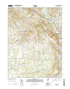 Pittstown New Jersey Historical topographic map, 1:24000 scale, 7.5 X 7.5 Minute, Year 2014