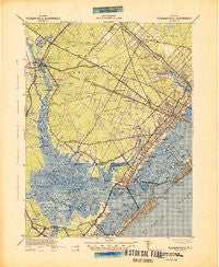 Pleasantville New Jersey Historical topographic map, 1:62500 scale, 15 X 15 Minute, Year 1942