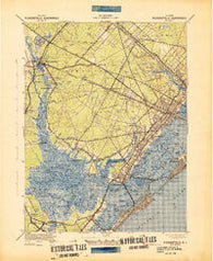 Pleasantville New Jersey Historical topographic map, 1:62500 scale, 15 X 15 Minute, Year 1943