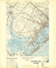 Pleasantville New Jersey Historical topographic map, 1:62500 scale, 15 X 15 Minute, Year 1948