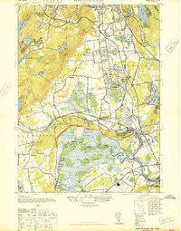 Pompton Plains New Jersey Historical topographic map, 1:24000 scale, 7.5 X 7.5 Minute, Year 1947