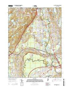 Pompton Plains New Jersey Historical topographic map, 1:24000 scale, 7.5 X 7.5 Minute, Year 2014