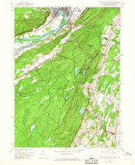 Port Jervis South New York Historical topographic map, 1:24000 scale, 7.5 X 7.5 Minute, Year 1943