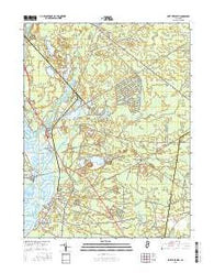 Port Elizabeth New Jersey Current topographic map, 1:24000 scale, 7.5 X 7.5 Minute, Year 2016