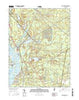 Port Elizabeth New Jersey Current topographic map, 1:24000 scale, 7.5 X 7.5 Minute, Year 2016