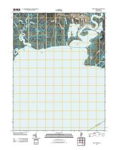 Port Norris New Jersey Historical topographic map, 1:24000 scale, 7.5 X 7.5 Minute, Year 2011