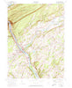 Portland Pennsylvania Historical topographic map, 1:24000 scale, 7.5 X 7.5 Minute, Year 1955