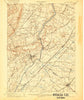 Princeton New Jersey Historical topographic map, 1:62500 scale, 15 X 15 Minute, Year 1906