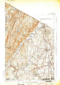 Ramsey New Jersey Historical topographic map, 1:31680 scale, 7.5 X 7.5 Minute, Year 1940