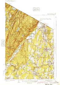 Ramsey New Jersey Historical topographic map, 1:31680 scale, 7.5 X 7.5 Minute, Year 1940