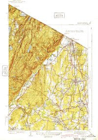 Ramsey New Jersey Historical topographic map, 1:31680 scale, 7.5 X 7.5 Minute, Year 1940