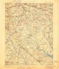Rancocas New Jersey Historical topographic map, 1:125000 scale, 30 X 30 Minute, Year 1900