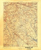 Rancocas New Jersey Historical topographic map, 1:125000 scale, 30 X 30 Minute, Year 1900