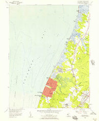 Rio Grande New Jersey Historical topographic map, 1:24000 scale, 7.5 X 7.5 Minute, Year 1956