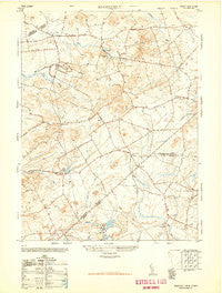 Roosevelt New Jersey Historical topographic map, 1:24000 scale, 7.5 X 7.5 Minute, Year 1947