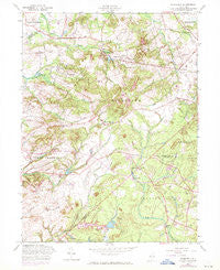 Roosevelt New Jersey Historical topographic map, 1:24000 scale, 7.5 X 7.5 Minute, Year 1957