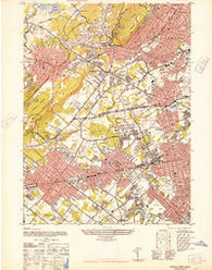 Roselle New Jersey Historical topographic map, 1:24000 scale, 7.5 X 7.5 Minute, Year 1947