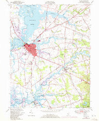 Salem New Jersey Historical topographic map, 1:24000 scale, 7.5 X 7.5 Minute, Year 1948