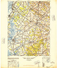 Salem New Jersey Historical topographic map, 1:62500 scale, 15 X 15 Minute, Year 1948