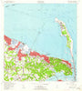 Sandy Hook New Jersey Historical topographic map, 1:24000 scale, 7.5 X 7.5 Minute, Year 1954