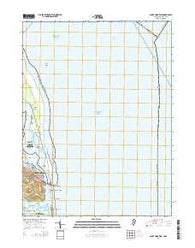 Sandy Hook East New Jersey Historical topographic map, 1:24000 scale, 7.5 X 7.5 Minute, Year 2014