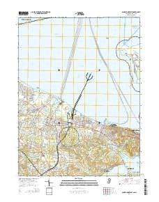 Sandy Hook West New Jersey Historical topographic map, 1:24000 scale, 7.5 X 7.5 Minute, Year 2014