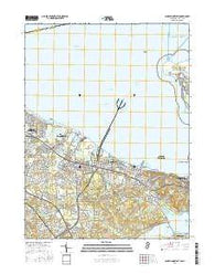 Sandy Hook West New Jersey Current topographic map, 1:24000 scale, 7.5 X 7.5 Minute, Year 2016