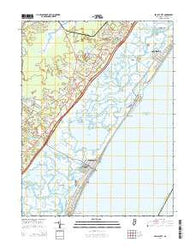 Sea Isle City New Jersey Historical topographic map, 1:24000 scale, 7.5 X 7.5 Minute, Year 2014