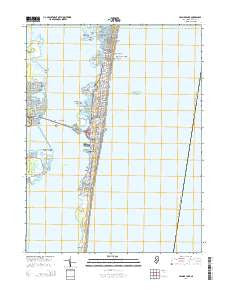Seaside Park New Jersey Historical topographic map, 1:24000 scale, 7.5 X 7.5 Minute, Year 2014
