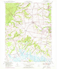 Shiloh New Jersey Historical topographic map, 1:24000 scale, 7.5 X 7.5 Minute, Year 1947