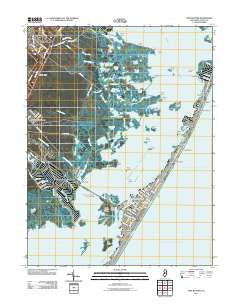 Ship Bottom New Jersey Historical topographic map, 1:24000 scale, 7.5 X 7.5 Minute, Year 2011