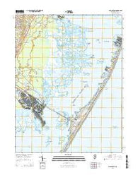 Ship Bottom New Jersey Historical topographic map, 1:24000 scale, 7.5 X 7.5 Minute, Year 2014