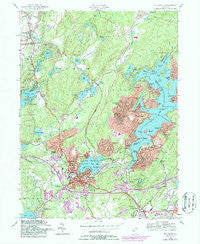 Stanhope New Jersey Historical topographic map, 1:24000 scale, 7.5 X 7.5 Minute, Year 1954