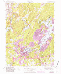 Stanhope New Jersey Historical topographic map, 1:24000 scale, 7.5 X 7.5 Minute, Year 1954