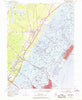 Stone Harbor New Jersey Historical topographic map, 1:24000 scale, 7.5 X 7.5 Minute, Year 1955